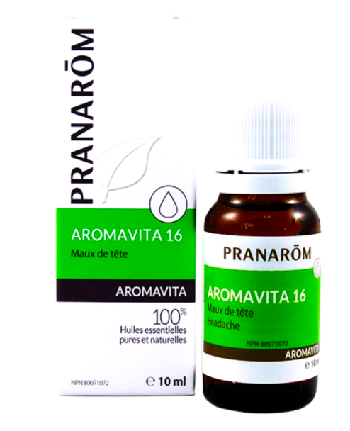 Aromavita 16 - Maux de tête - Pranarom -10ml